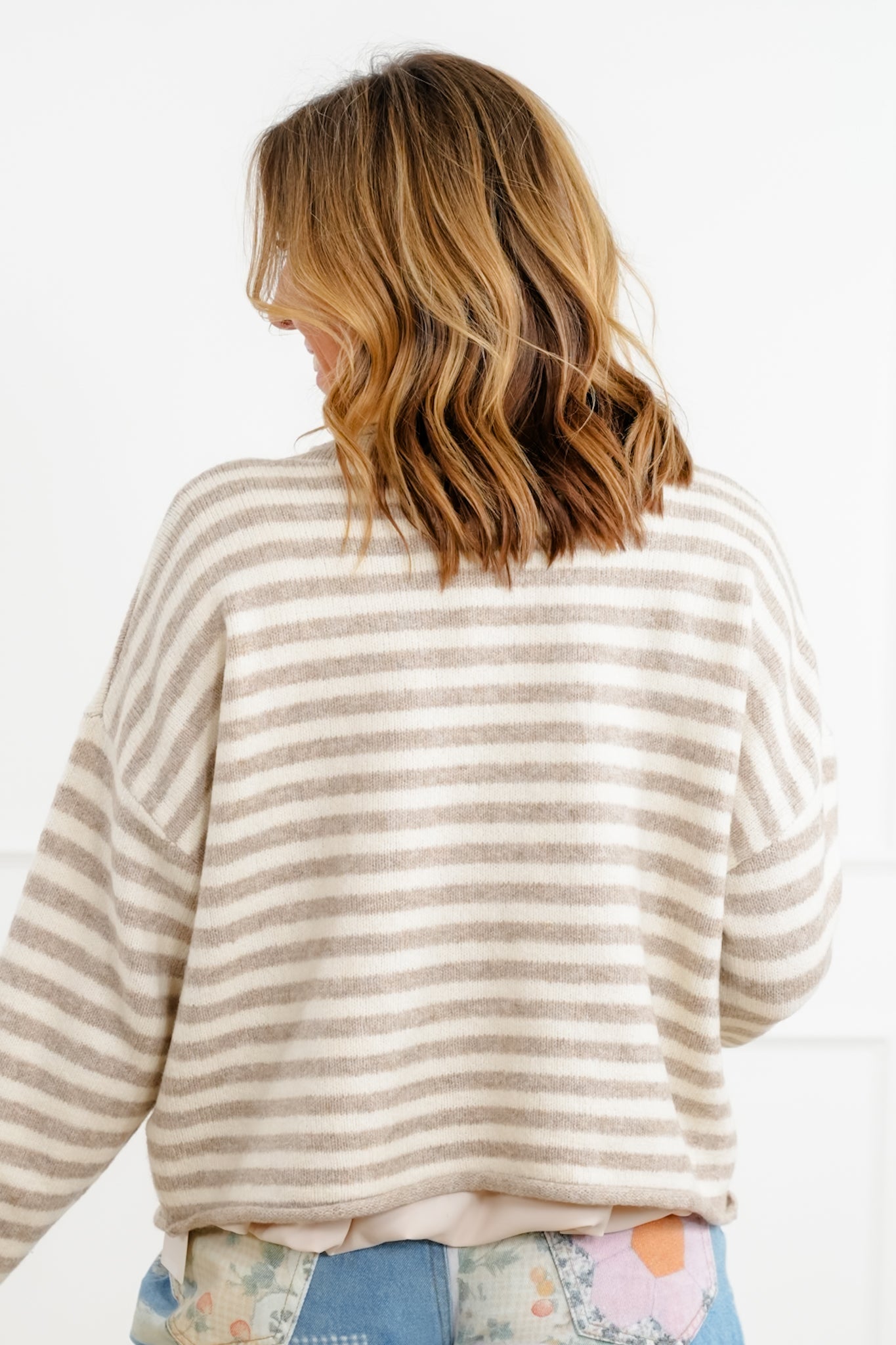 Knit Long Sleeve Button Down Cardigan