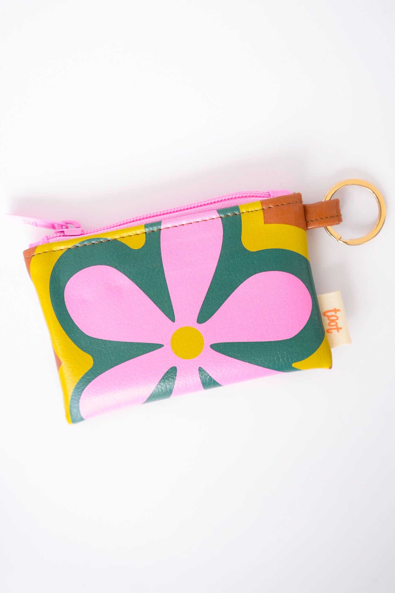 Patterned Penny Key Ring
