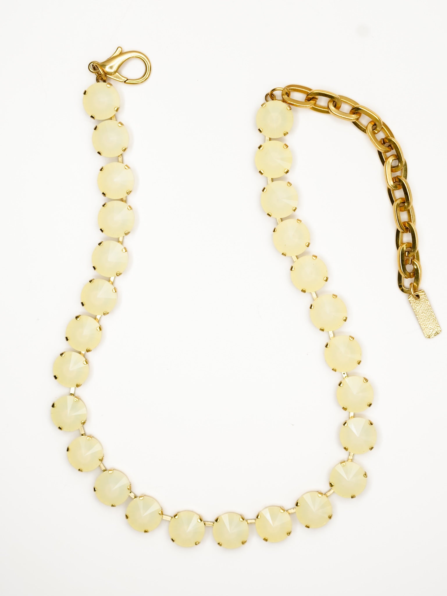 TOVA Sofia Gold Plated Opal Necklace - Freckled Poppy