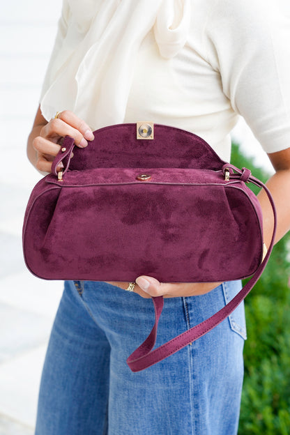 Lizzie Vegan Leather Crossbody Bag