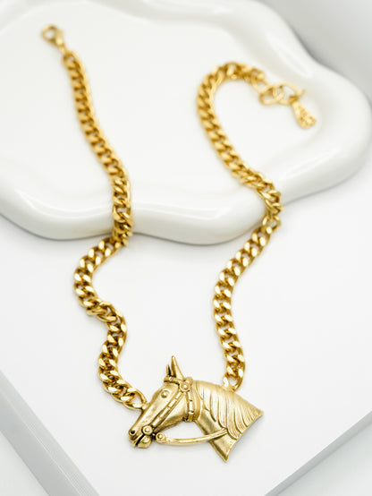 Yochi Pony Necklace