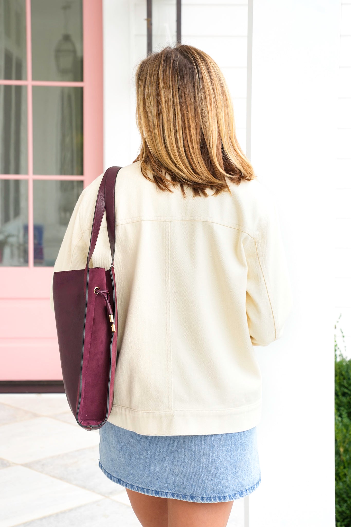 Long Sleeve Utility Jacket with Corduroy Collar