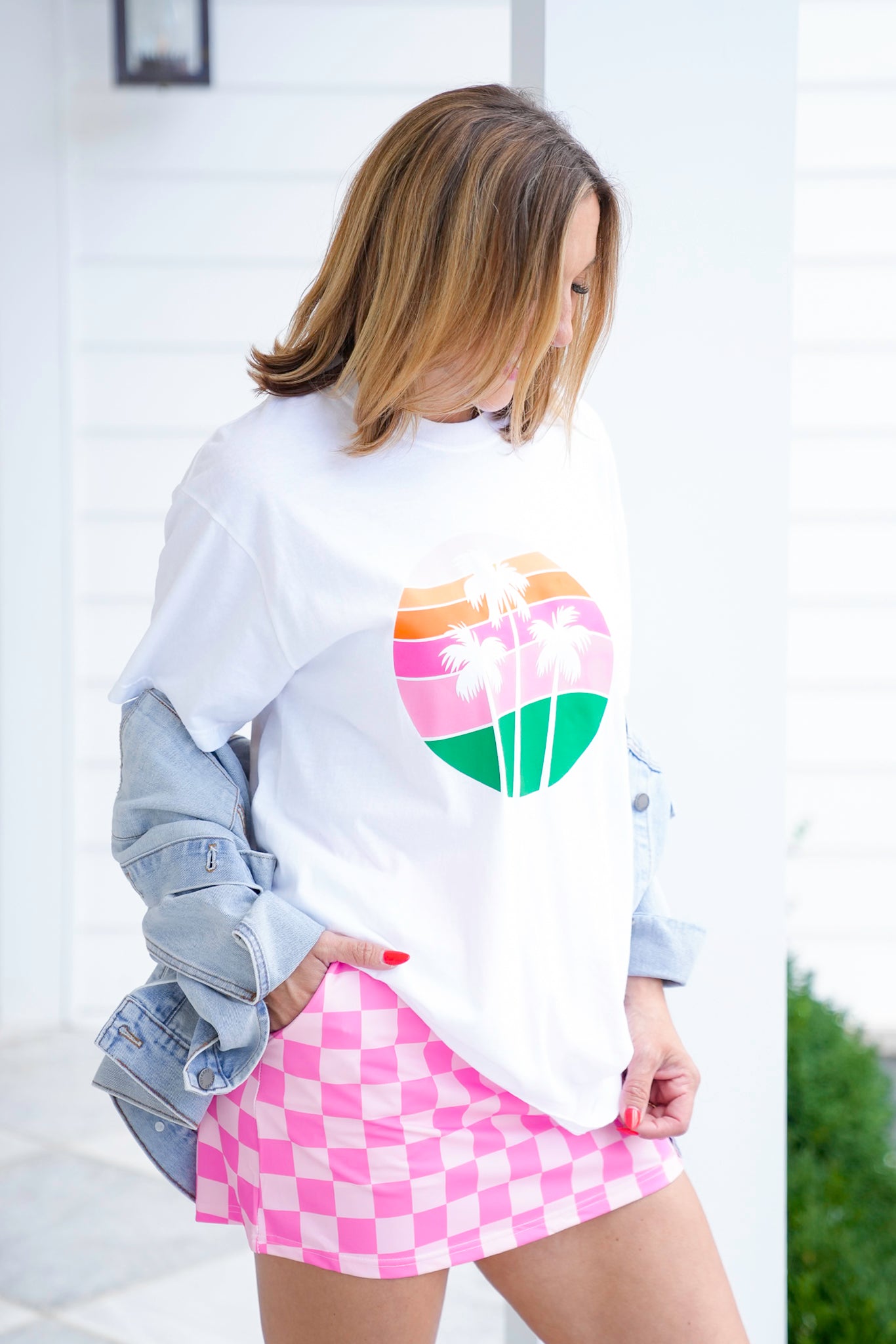 Plus/Reg Short Sleeve "FP Sunset" Graphic Tee