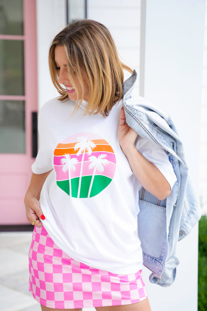 Plus/Reg Short Sleeve "FP Sunset" Graphic Tee