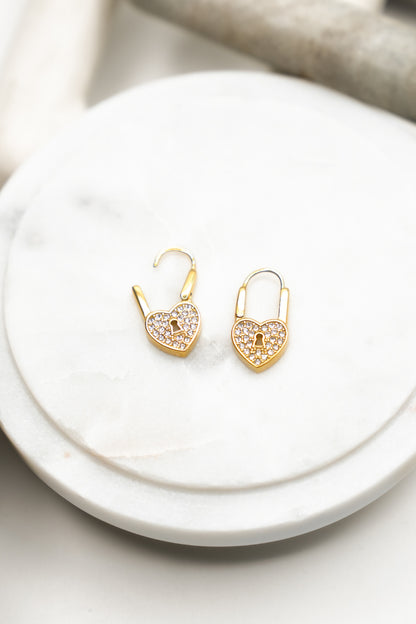 Raising Surfers Love Locks Earrings