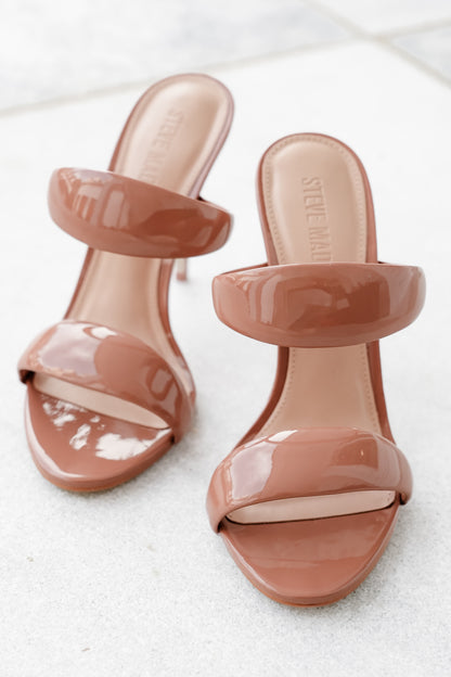 Steve Madden Patent Leather Stiletto Mule