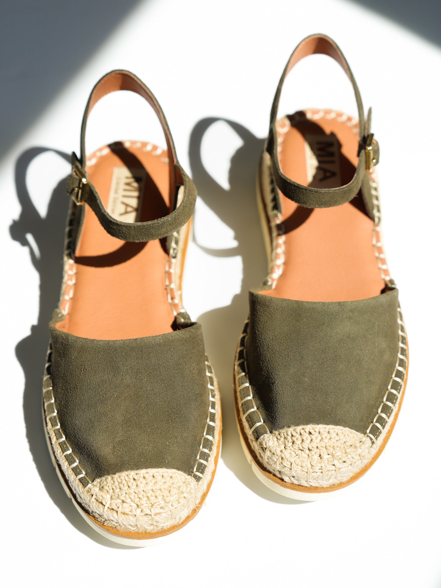 MIA Closed Toe Sandal with Adjustable Strap - Freckled Poppy
