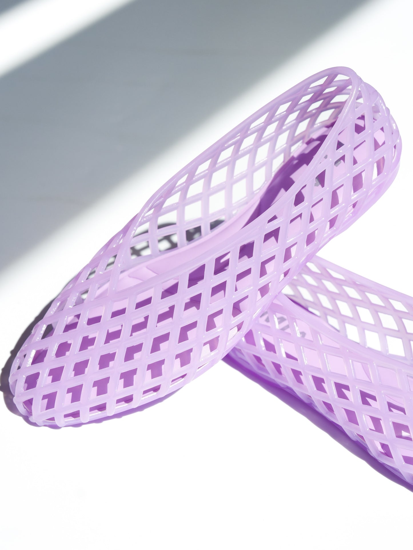 MIA Jelly Cage Slip On Flat Shoes - Freckled Poppy