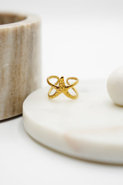 Salty Cali Sea Star Ring