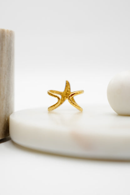 Salty Cali Sea Star Ring