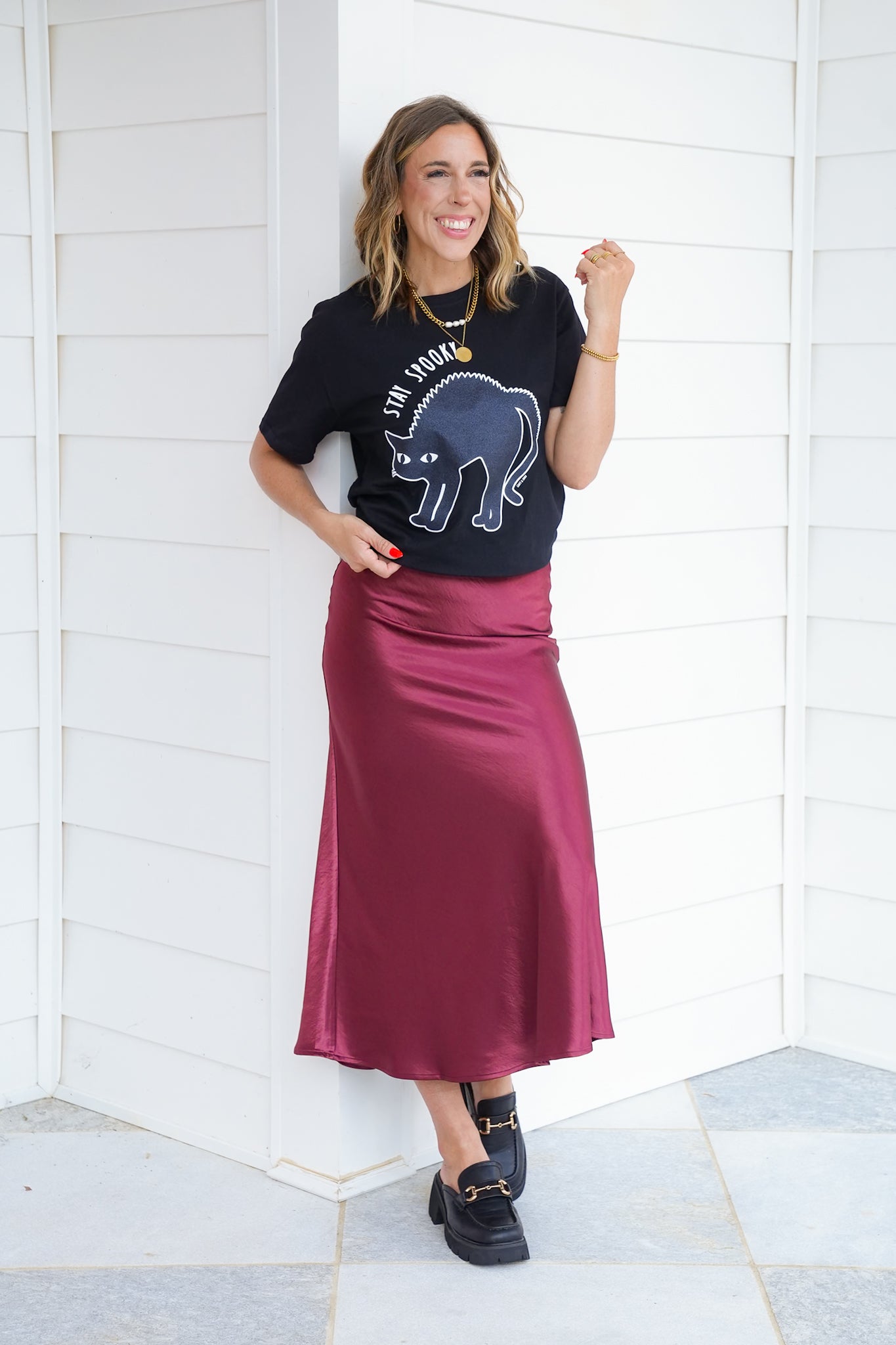 Plus/Reg Stay Spooky Tee Shirt