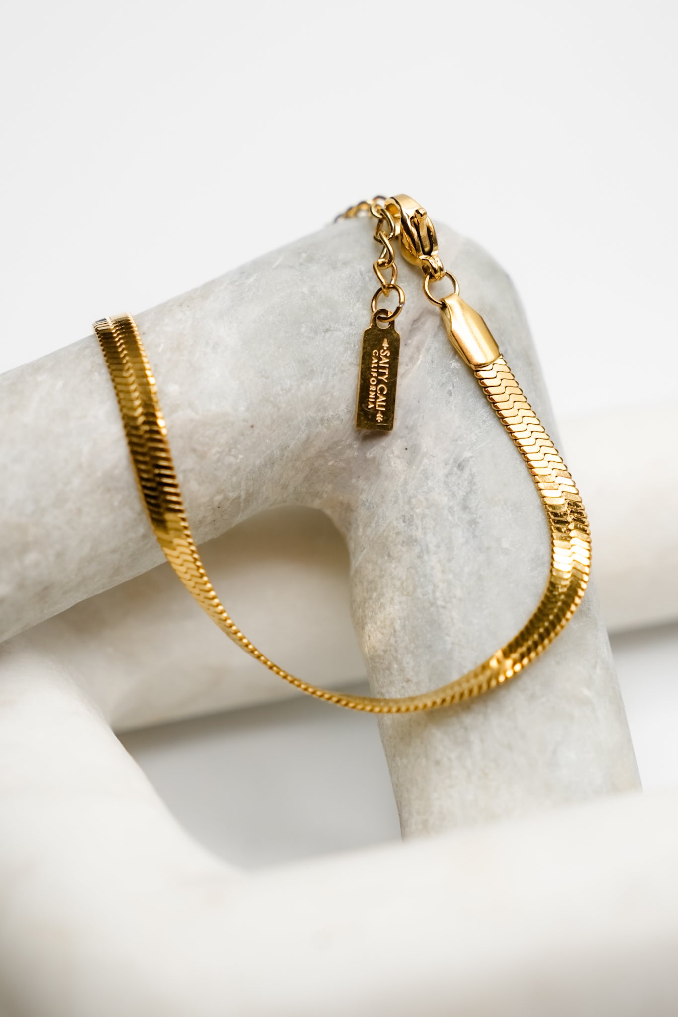 Salty Cali Herringbone Bracelet
