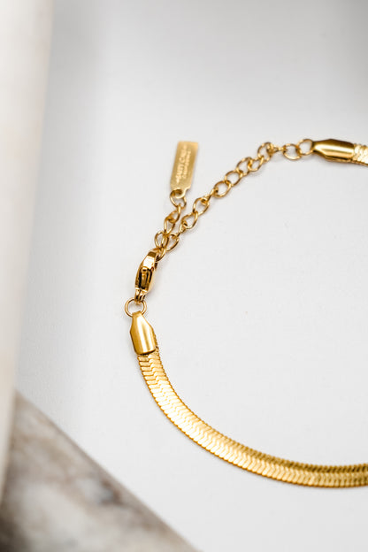 Salty Cali Herringbone Bracelet