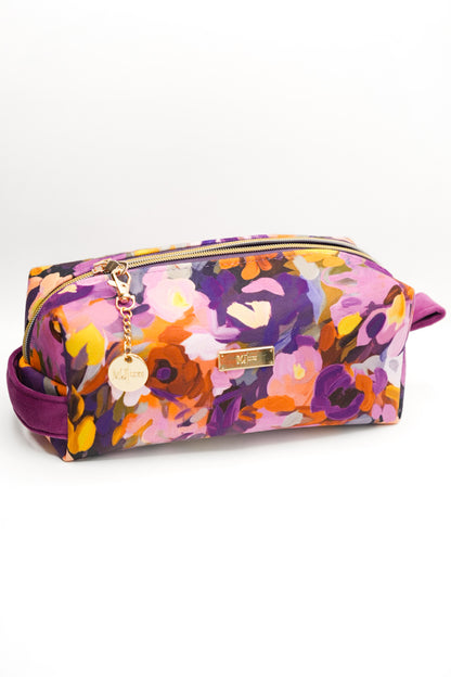 Makeup Junkie Bags Meadow Magic Lilac Bobbie Bag
