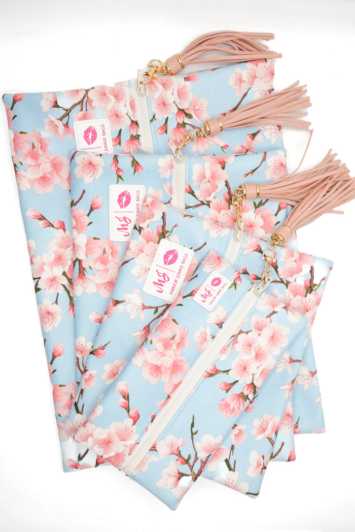 Makeup Junkie Bags Cherry Blossom