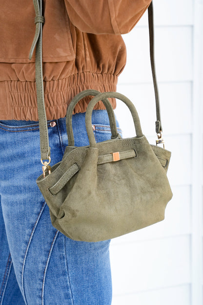 Selena Vegan Leather Mini Crossbody Bag