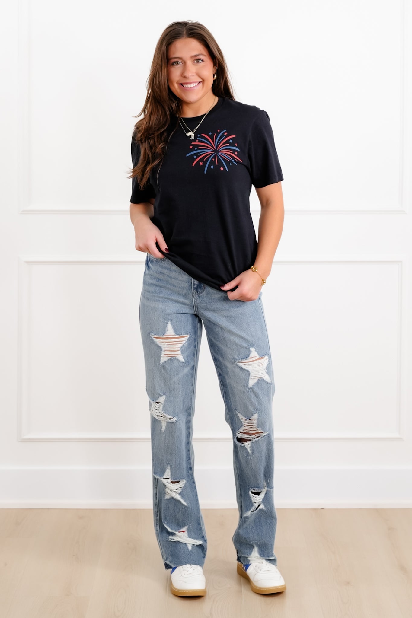 Plus/Reg Short Sleeve "Boom Bitch Get Out The Way" Graphic Tee