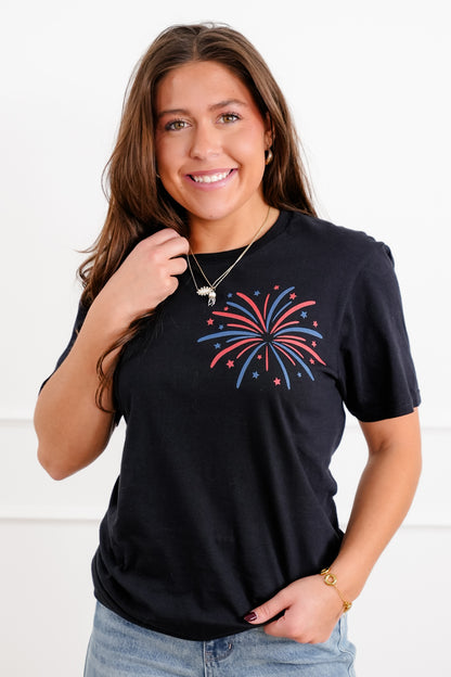 Plus/Reg Short Sleeve "Boom Bitch Get Out The Way" Graphic Tee