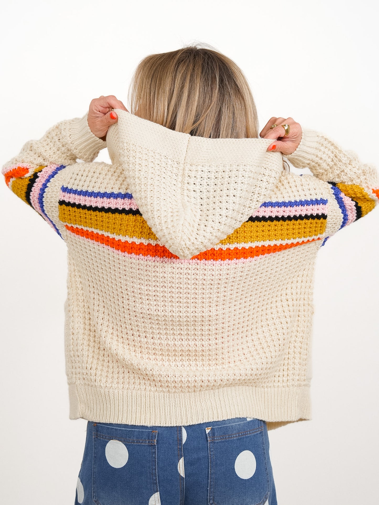 Knit Long Sleeve Button Down Cardigan