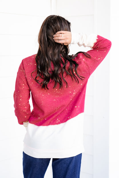 Holly Jolly Bleached Sweatshirt