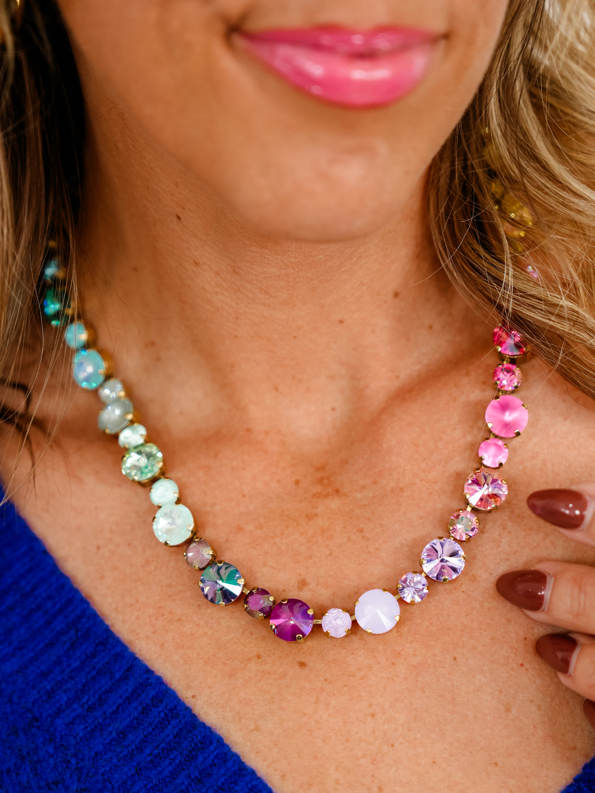 TOVA Jean Necklace in Fairy Dust Mix