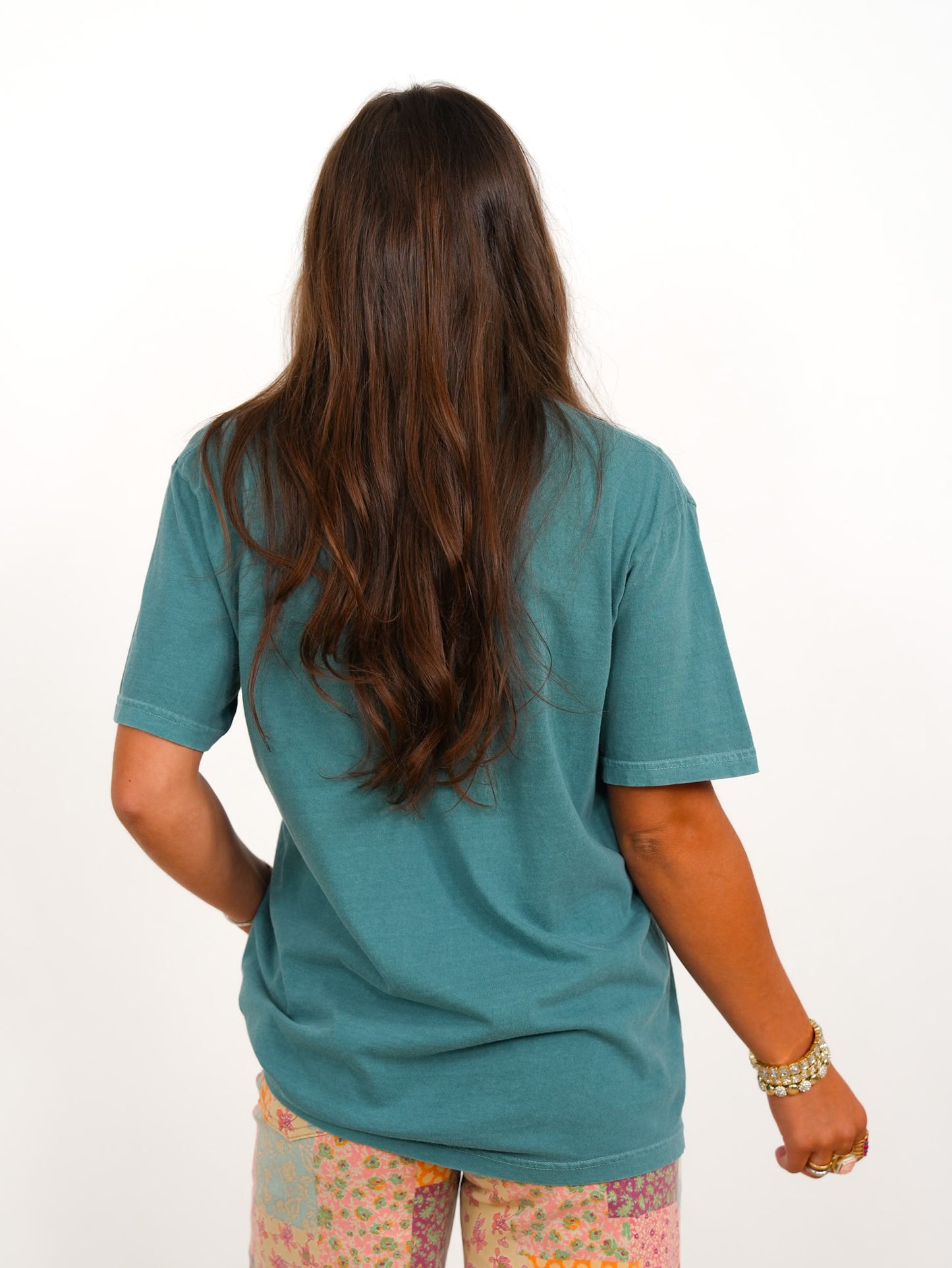 Plus/Reg Short Sleeve Collegiate Beach Babe Graphic Tee
