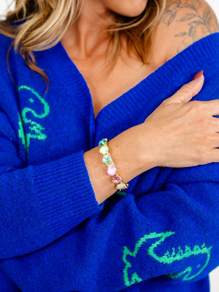 TOVA Keira Crystal Cuff in Fairy Dust - Freckled Poppy