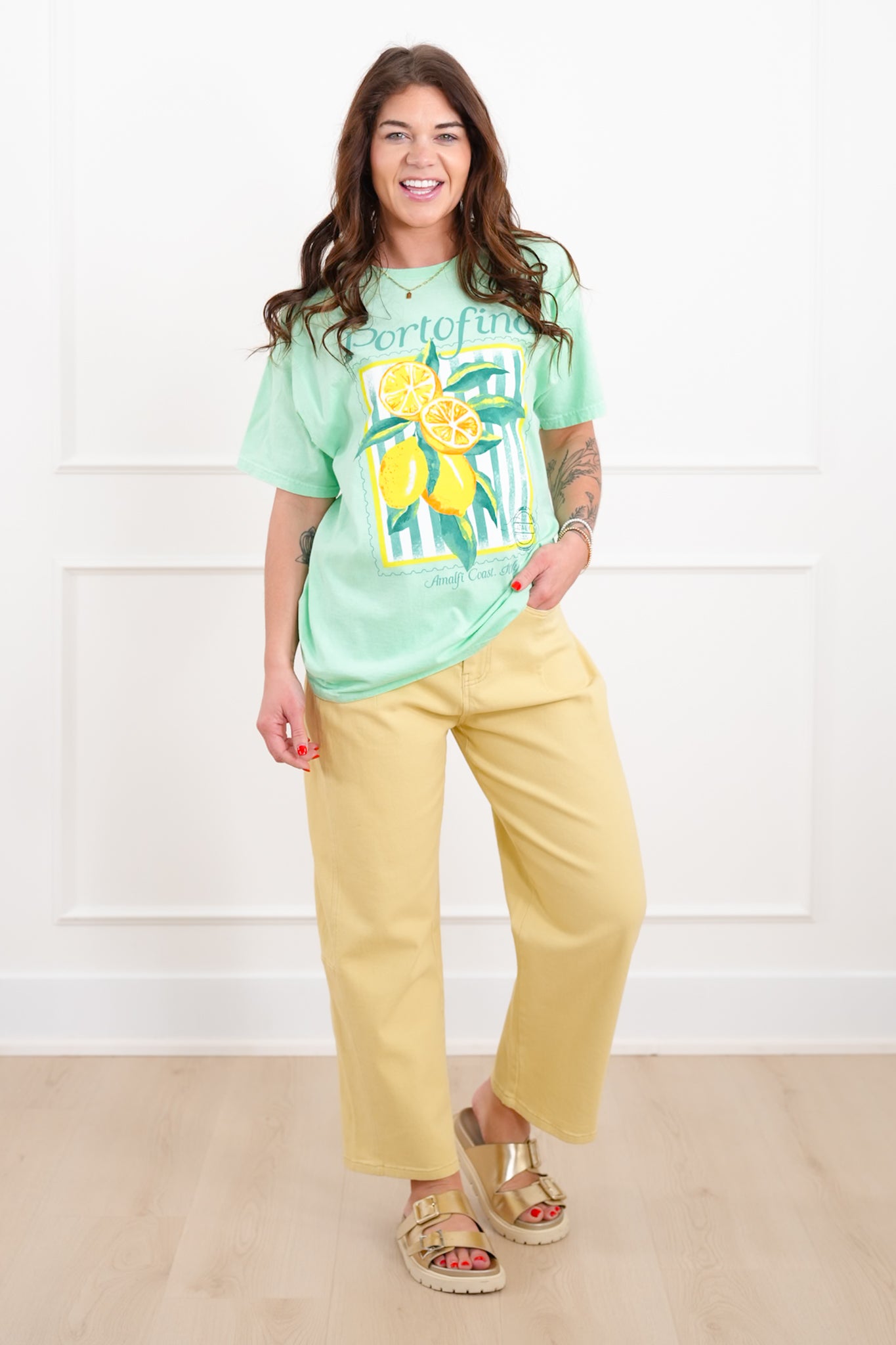 Short Sleeve "Portofino" Graphic Tee