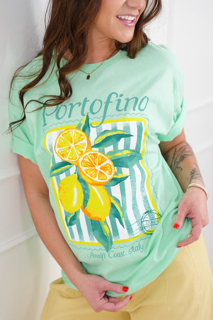 Short Sleeve "Portofino" Graphic Tee