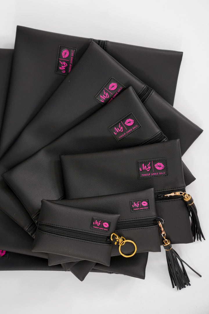 Makeup Junkie Bags Bella Onyx