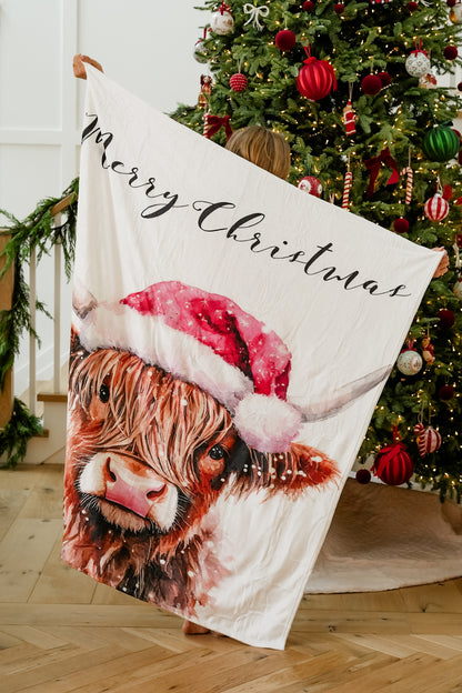 Cozy Christmas Themed Snuggle Blankets