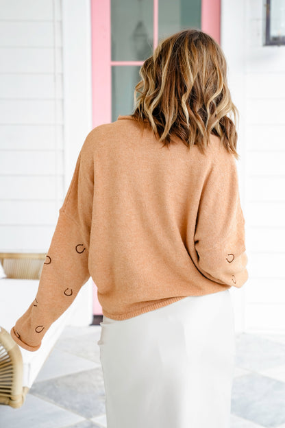 Western Embroidered Long Sleeve Cardigan