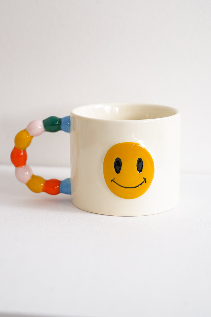 Restock! Smiley Face Ceramic Mug