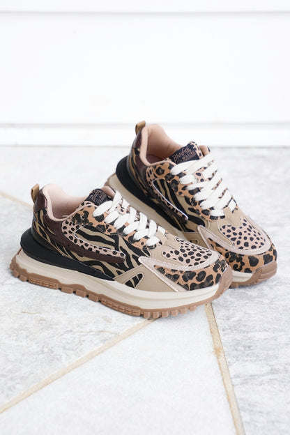 Blowfish Chunky Multi Colored Low Top Lace Up Sneaker