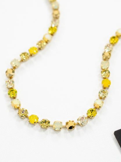 TOVA Oakland Crystal Necklace in Citribelle