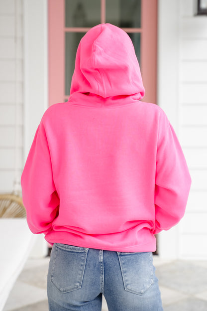 Plus/Reg Long Sleeve Surf Sand Sun Graphic Hoodie Sweatshirt