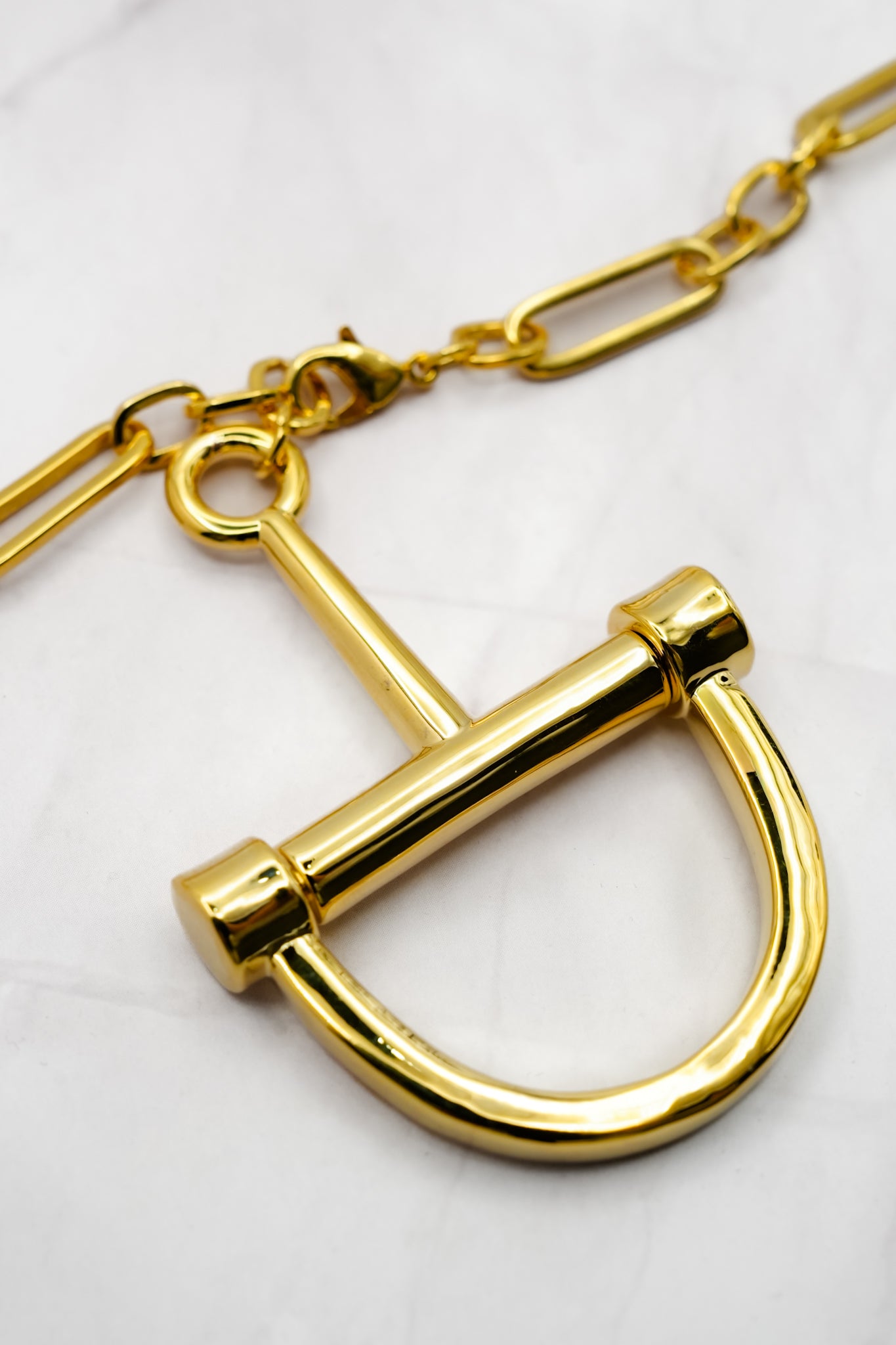 Stirrup Chain Necklace