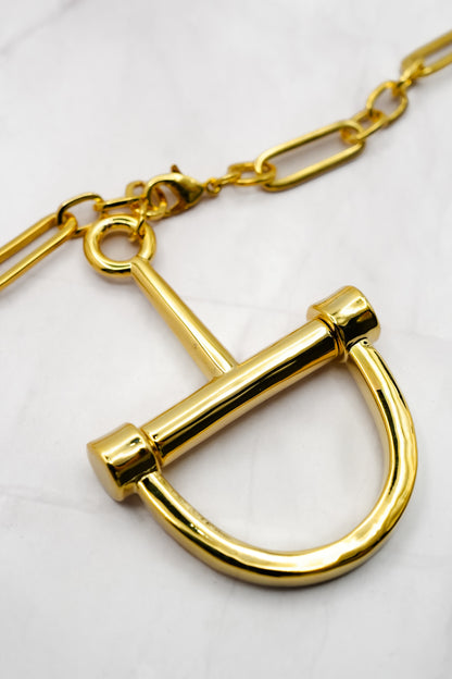 Stirrup Chain Necklace