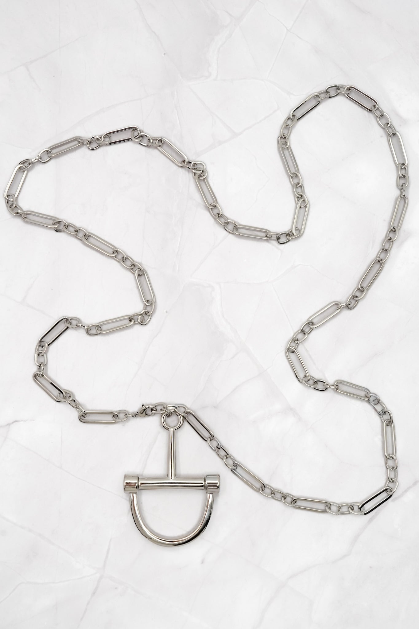 Stirrup Chain Necklace