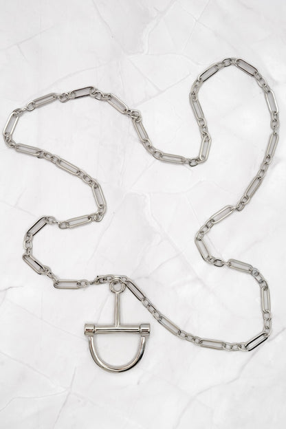 Stirrup Chain Necklace