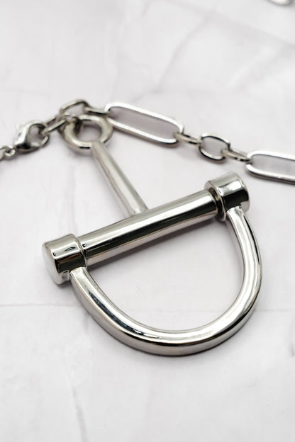 Stirrup Chain Necklace
