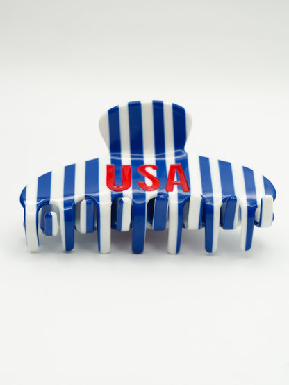 USA Word Up Claw Clip