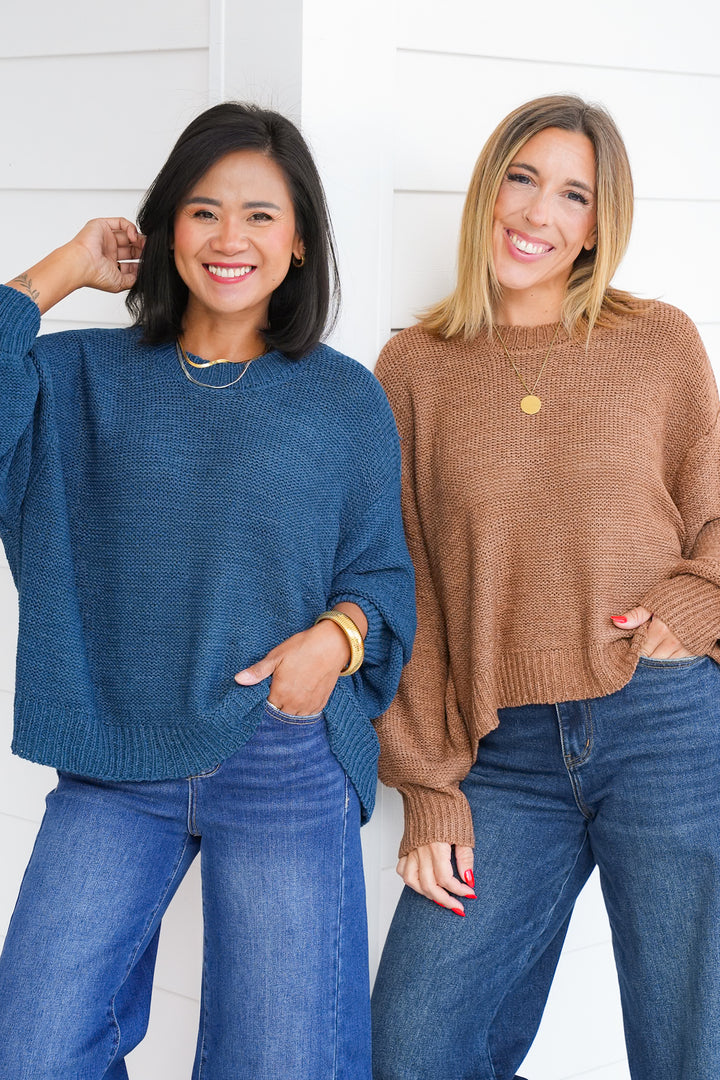 Door Buster! Zenana Oversized Balloon Sleeve Sweater