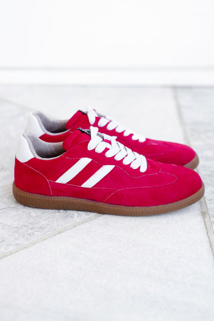 Shu Shop Retro Vegan Suede Lace Up Sneaker
