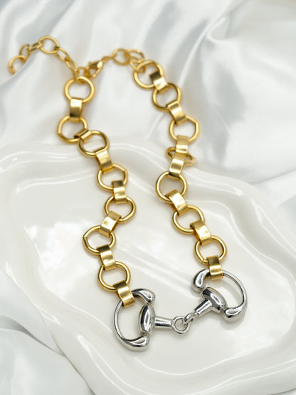 Yochi Pony Bit Necklace