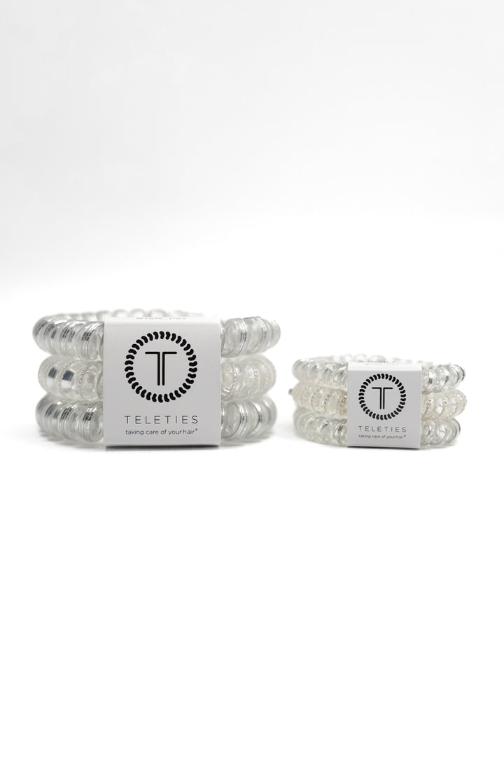 Teleties Silver Slay Hair Ties*Final Sale*