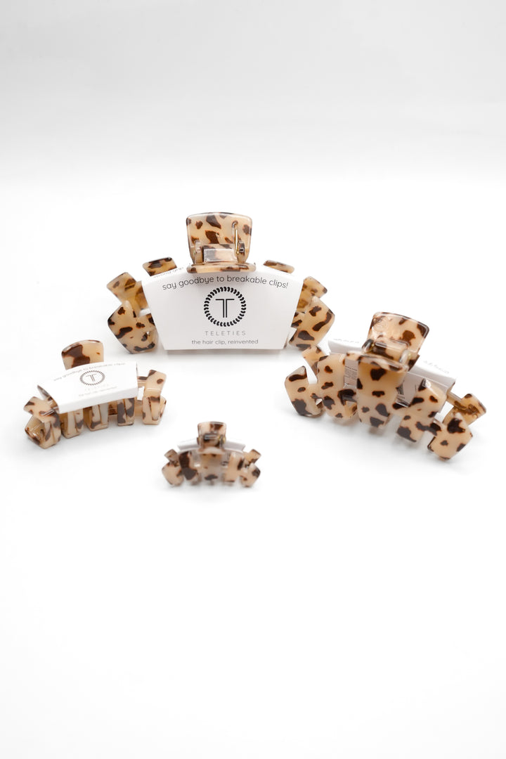 Teleties Classic Blonde Tortoise Claw Hair Clip *Final Sale*