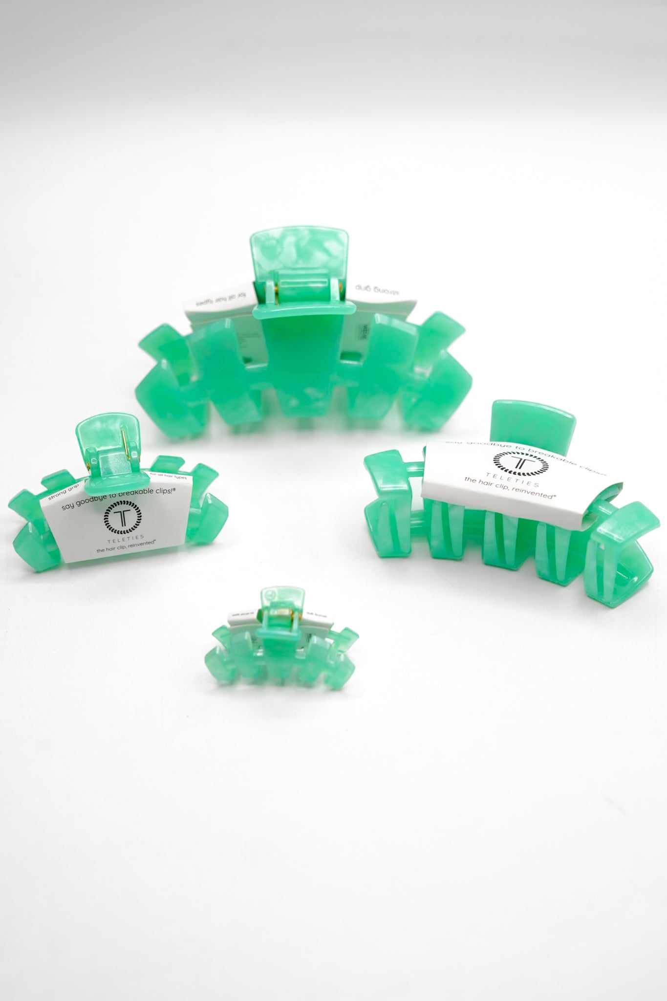 Teleties Classic Spring Splash Hair Clips