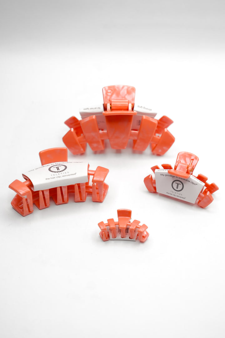 Teleties Classic Dreamsicle Hair Clips*Final Sale*