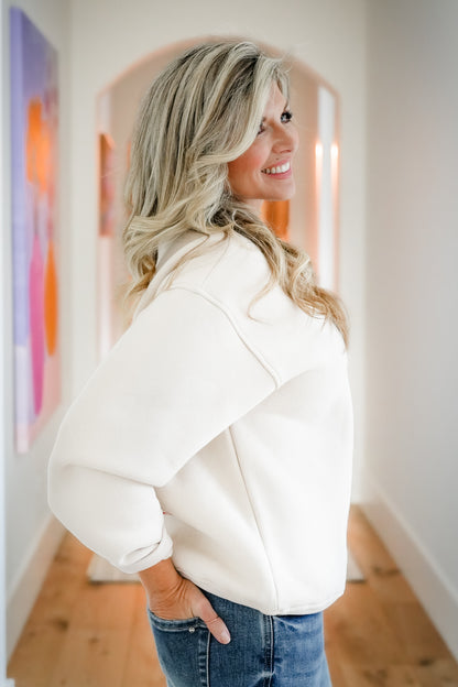 Long Sleeve "Keepin It Reel" Graphic Sweatshirt